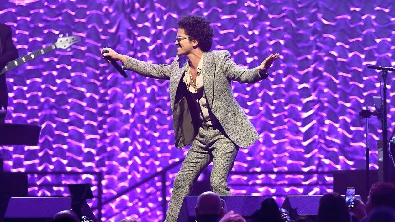 Bruno Mars en concert