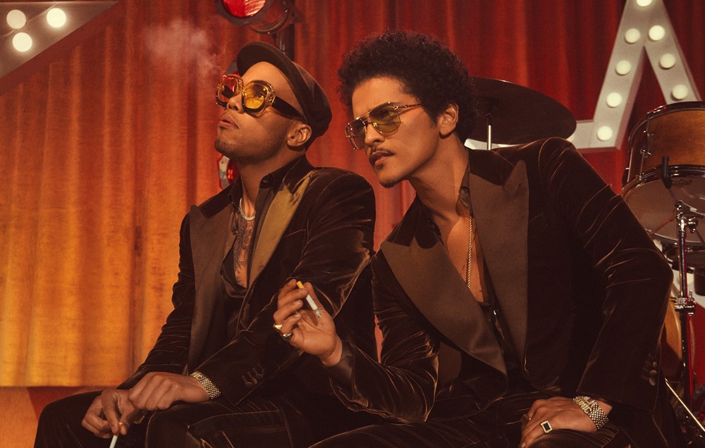 Bruno Mars dans un clip